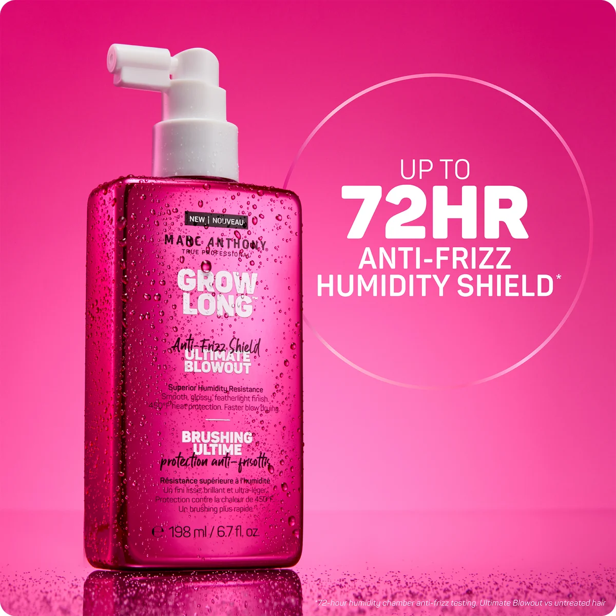 Marc Anthony Grow Long Anti Frizz Shield Ultimate Blowout - 198ml - Image 2
