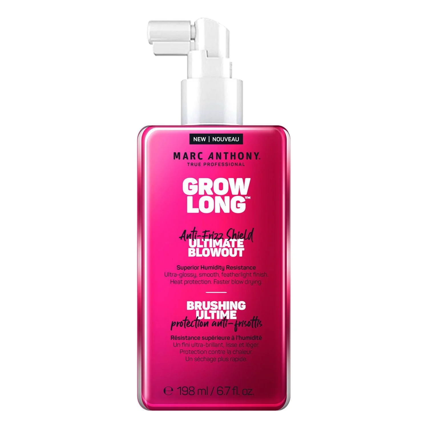 Marc Anthony Grow Long Anti Frizz Shield Ultimate Blowout - 198ml - Image 3