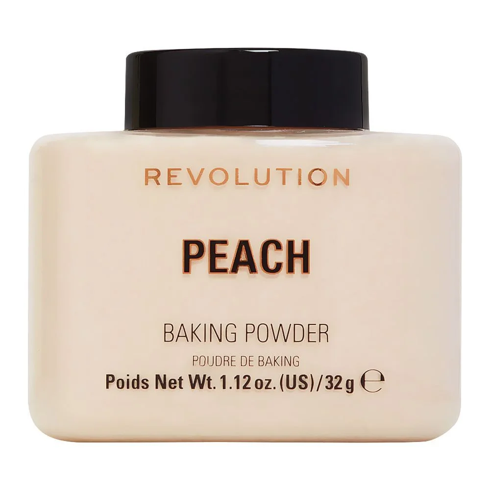 Revolution Loose Baking Powder - Peach - 32g - Image 2