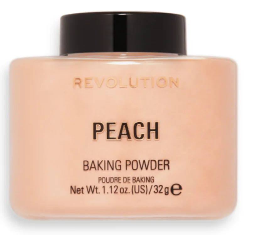 Revolution Loose Baking Powder - Peach - 32g - Image 3