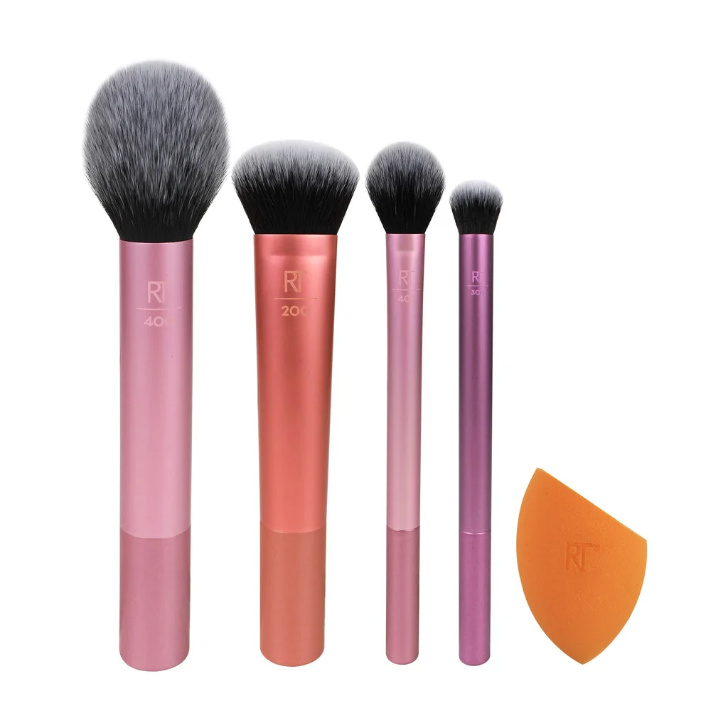 Real Techniques Everyday Essentials Makeup Brush Set - Image 2