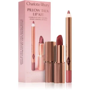Charlotte Tilbury Mini Lipstick & Liner Set - Pillow Talk Medium