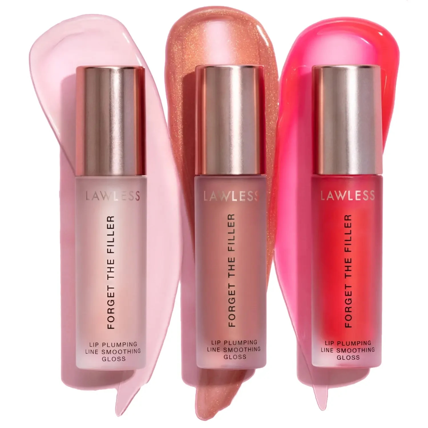 Lawless Beauty Forget The Filler Lip Plumping Line Smoothing Gloss - Cherry Vanilla - 3.3ml - Image 4