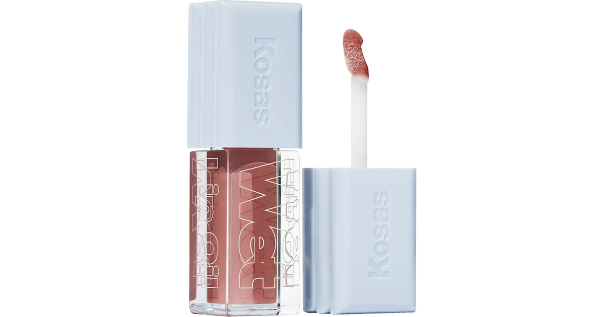 Kosas Wet Lip Oil Gloss - Unbuttoned - 4.6ml - Image 2