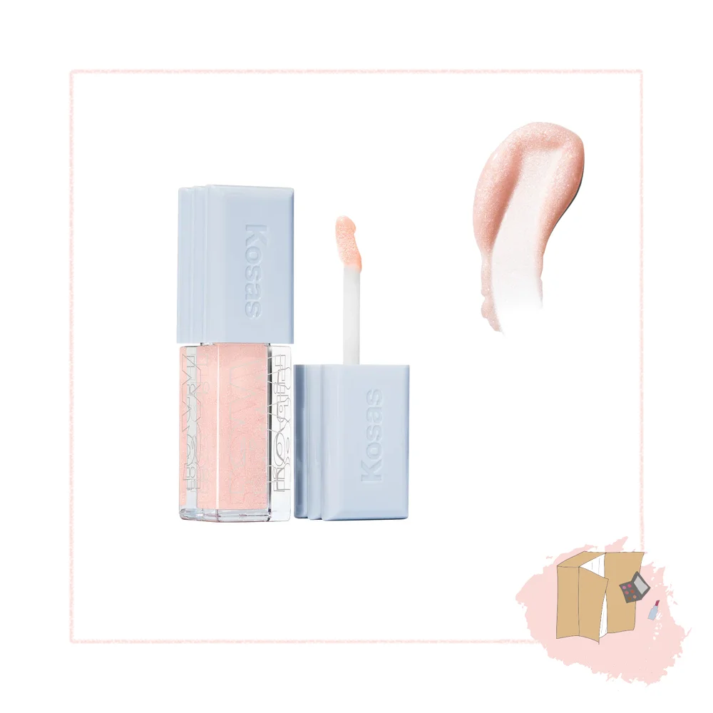 Kosas Wet Lip Oil Gloss - Unbuttoned - 4.6ml - Image 5
