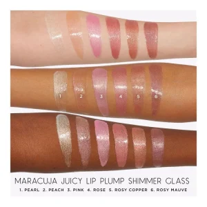 Tarte Maracuja Juicy Lip Plump Shimmer Glass Finish - Honeysyckle - Semple