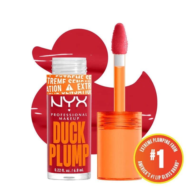 NYX Duck Plump High Pigment Plumping Lip Gloss - CHERRY SPICE - 7ml - Image 4