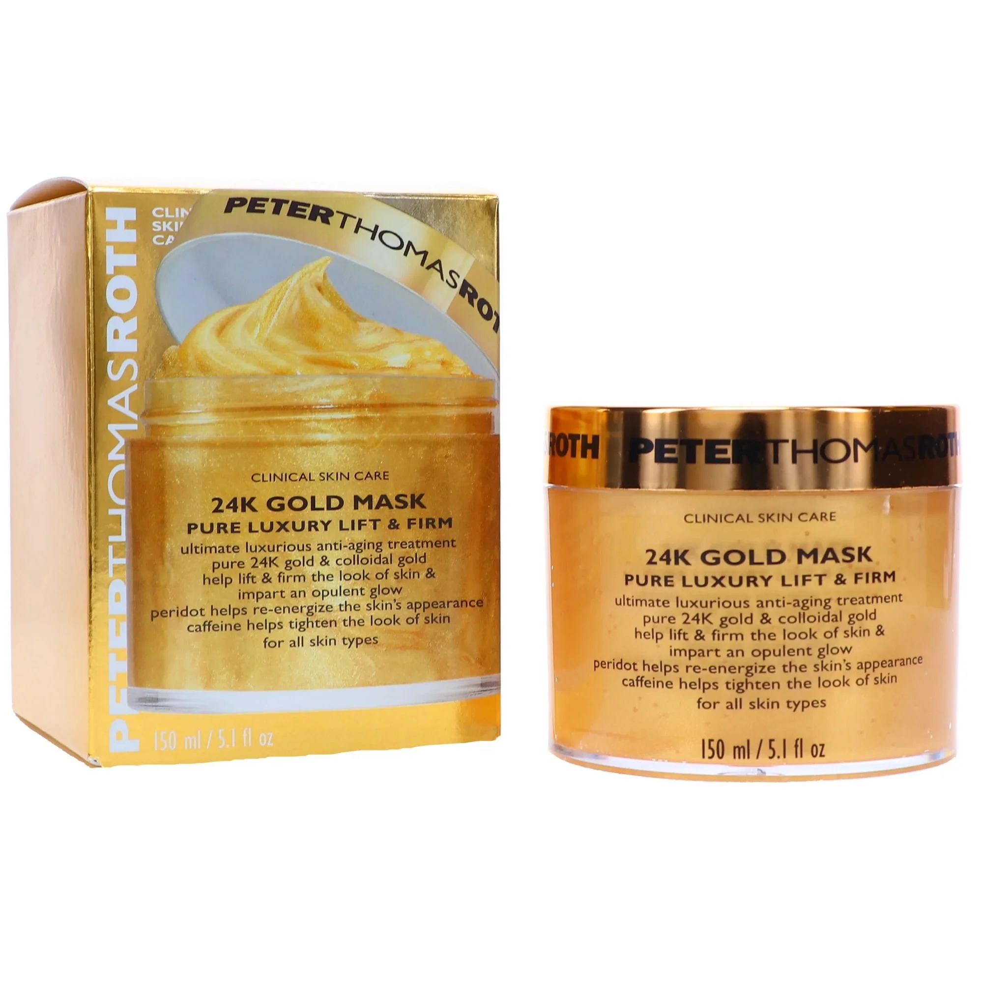 Peter Thomas Roth 24K Gold Mask Pure Luxury Lift & Firm - 14ml - Image 3
