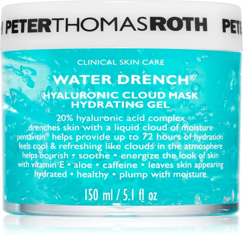 Peter Thomas Roth Water Drench Hyaluronic Cloud Mask Hydrating Gel - 14ml - Image 3