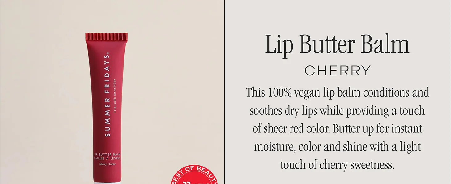Summer Fridays Lip Butter Balm - Cherry - 5g - Image 3