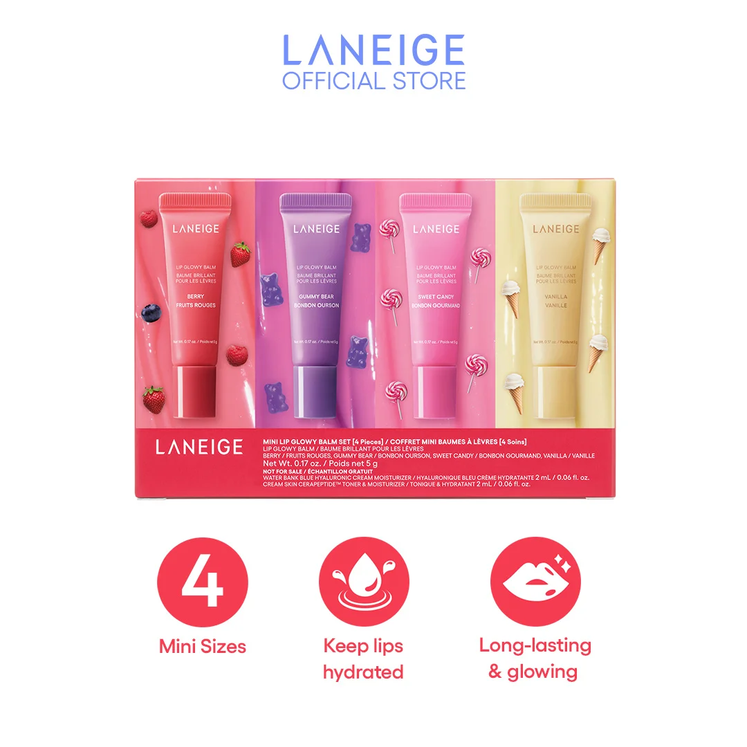 Laneige Lip Glowy Balm - Gummy Bear - 5g - Image 3