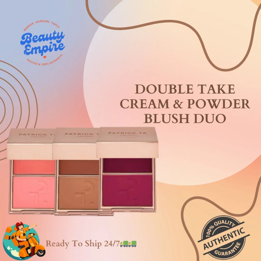 Patrick Ta Double-Take Crème & Powder Blush Duo - She's a Doll - 5.0g - Image 4