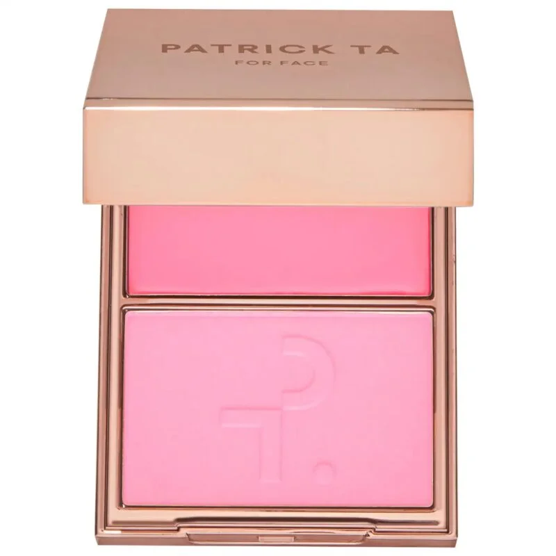 Patrick Ta Double-Take Crème & Powder Blush Duo - She's Giving - 5.0g - Image 2