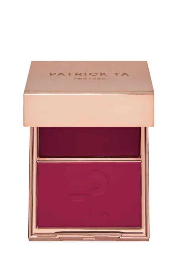 Patrick Ta Double-Take Crème & Powder Blush Duo - She's Giving - 5.0g - Image 5