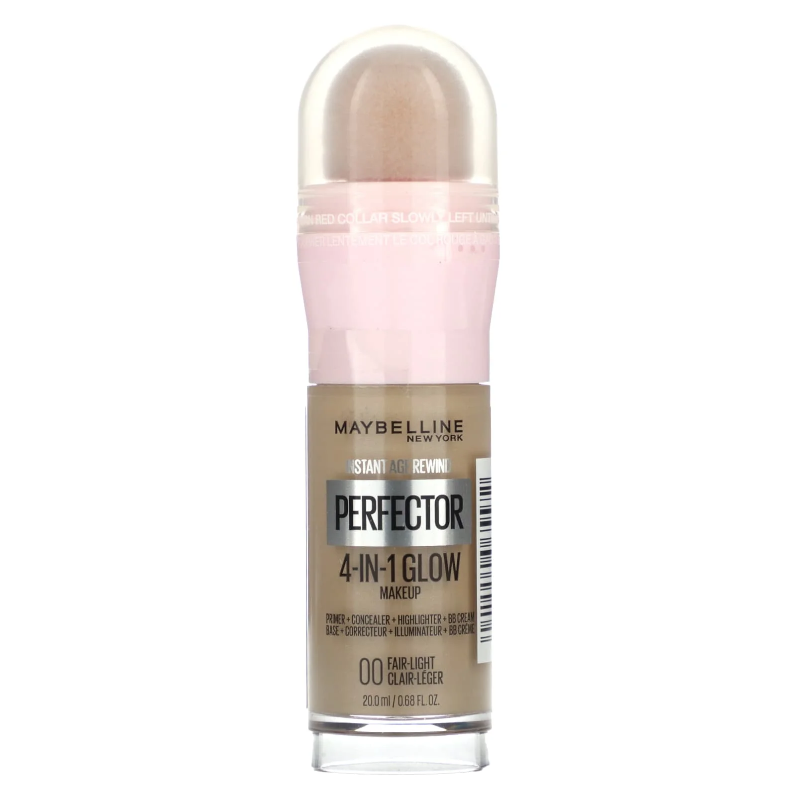 Maybelline Instant Age Rewind Perfector 4-In-1 Glow Makeup - 00 Fair Light - 20.0ml