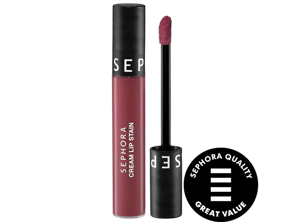 SEPHORA Cream Lip Stain Liquid Lipstick - 86 English Rose - 5ml - Image 2