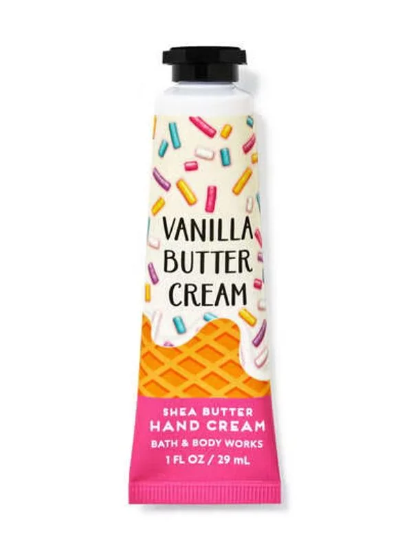 Bath & Body Work Shea Butter Hand Cream - Vanilla Butter Cream - 29ml