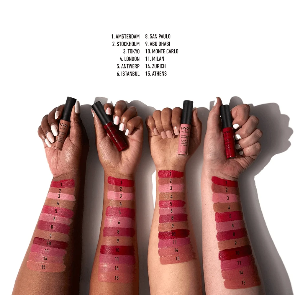 NYX SOFT MATTE LIP CREAM - Monte Carlo - 8ml - Image 4