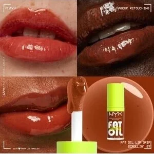 NYX Fat Oil Lip Drip - Scrollin - 4.8ml