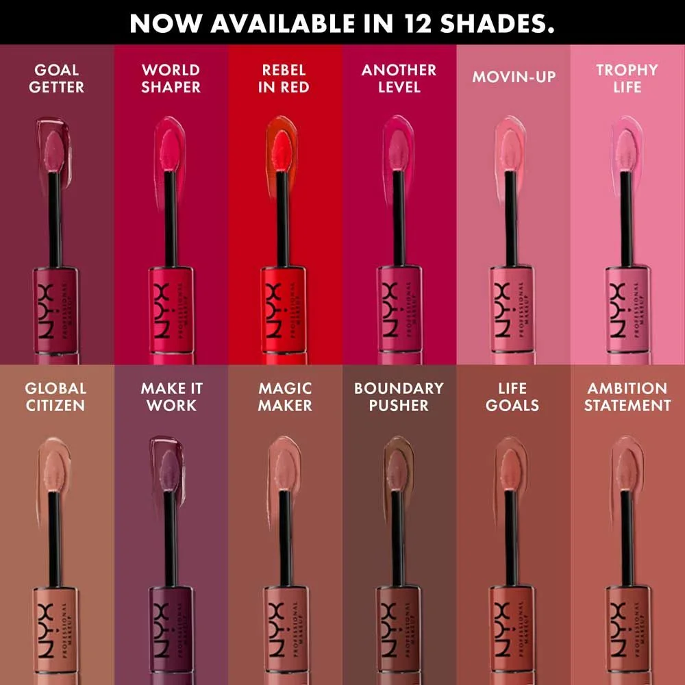 NYX Shine Loud Lip colour gloss - Total Baller - 3.4ml - Image 2