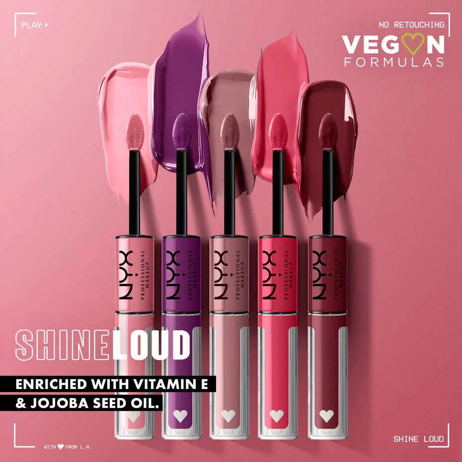 NYX Shine Loud Lip colour gloss - Make It Work - 3.4ml - Image 2