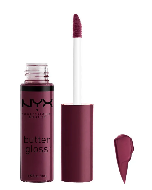 NYX Butter Gloss Creamy Lip Gloss - Butterscotch - 8ml - Image 5