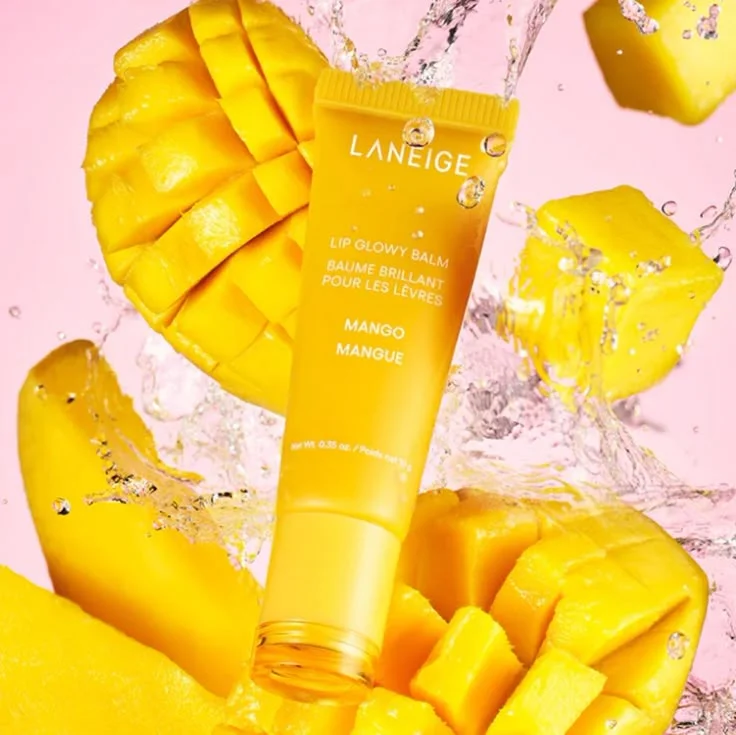 Laneige Lip Glowy Balm - Mango - 5g - Image 3