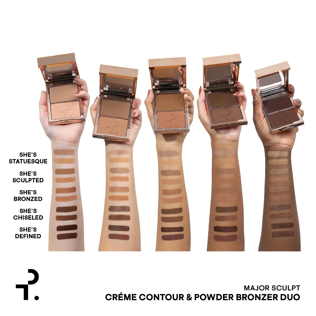 Patrick Ta Major Sculpt Creme Contour & Powder Bronzer Duo - She's Sculpted - 9.0g