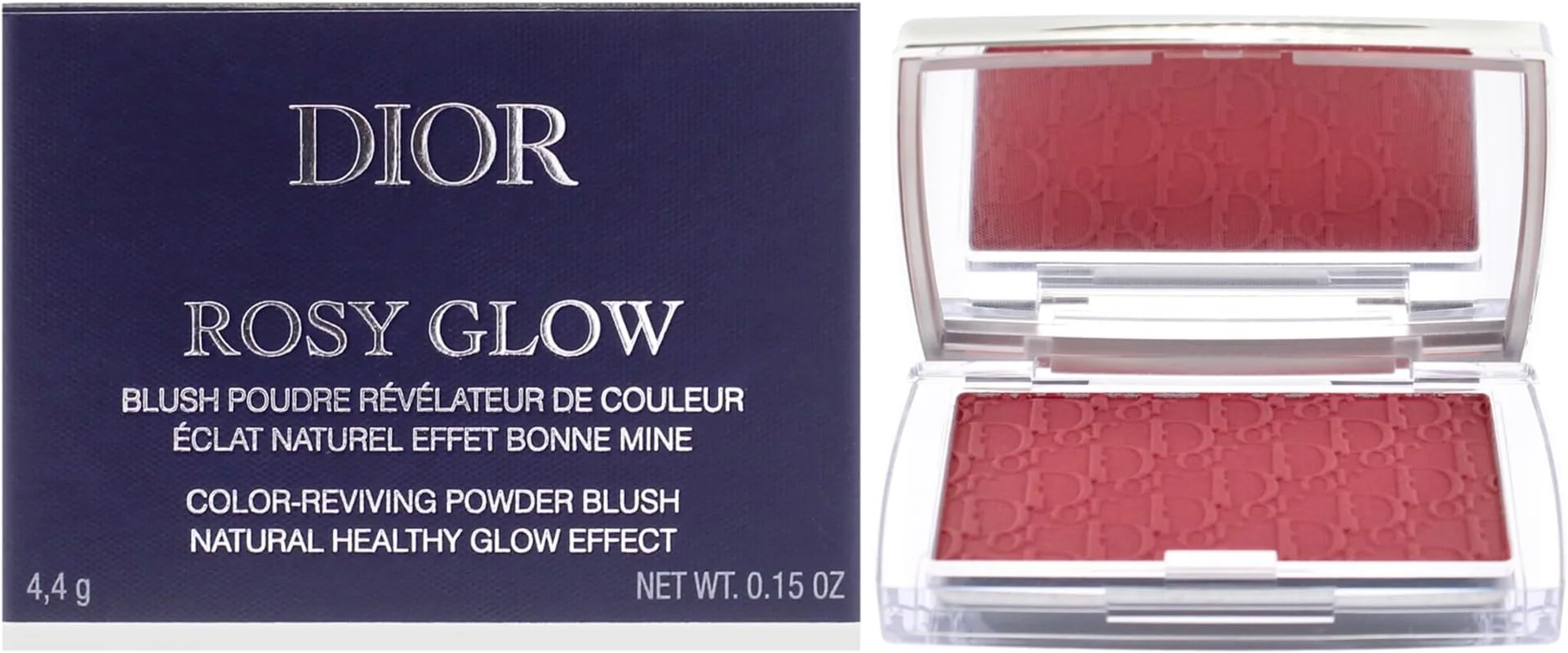Dior Rosy Glow Powder Blush - 012 Rosewood - 4,5g - Image 2