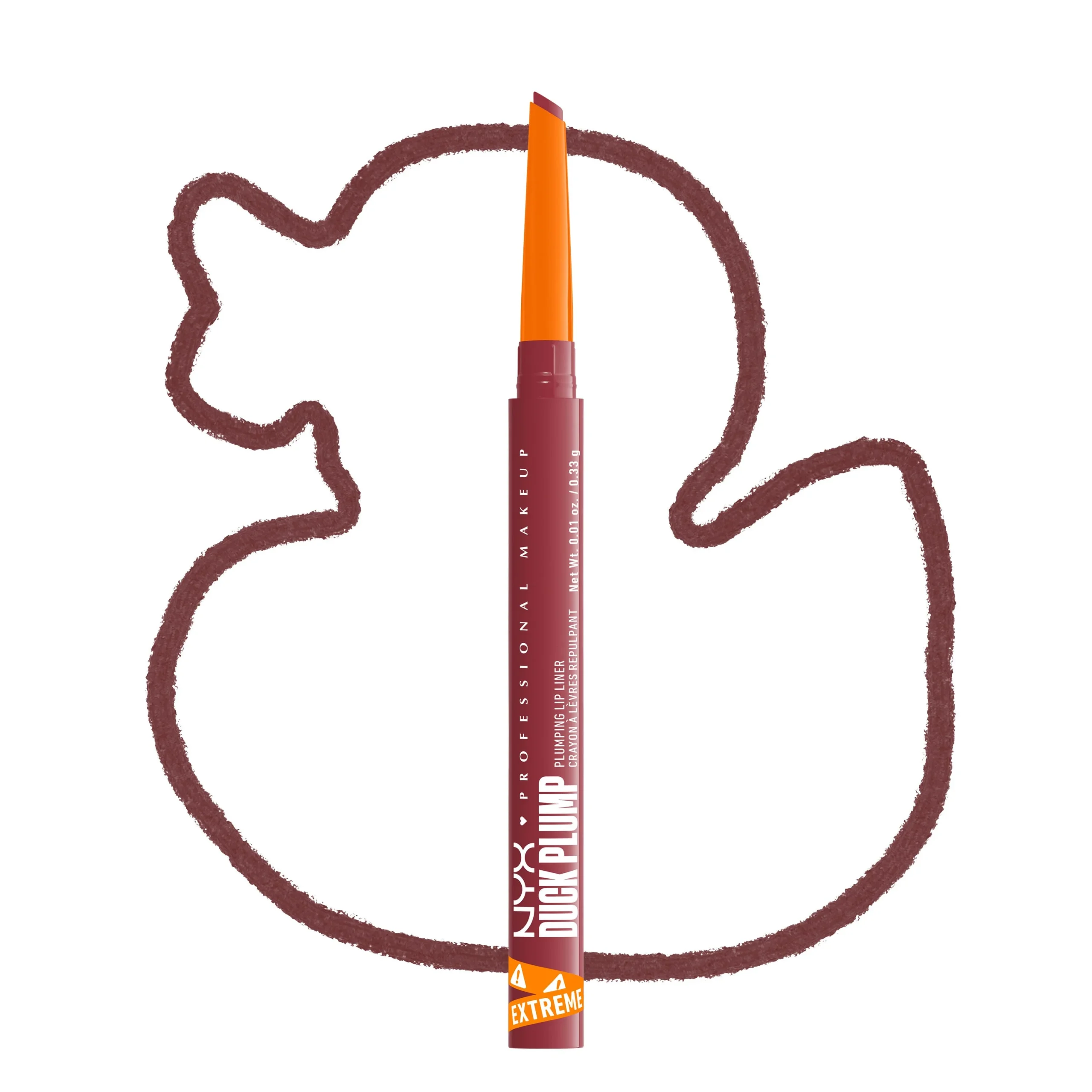 NYX Duck Plump Plumping Lip Liner - Flirty Flip - 0.33g