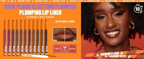 NYX Duck Plump Plumping Lip Liner - Flirty Flip - 0.33g - Image 3