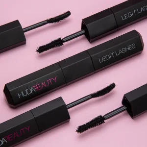 Huda Beauty Legit Lashes Double-Ended Volumizing and Lengthening Mascara - Extreme Black - 8.5ml