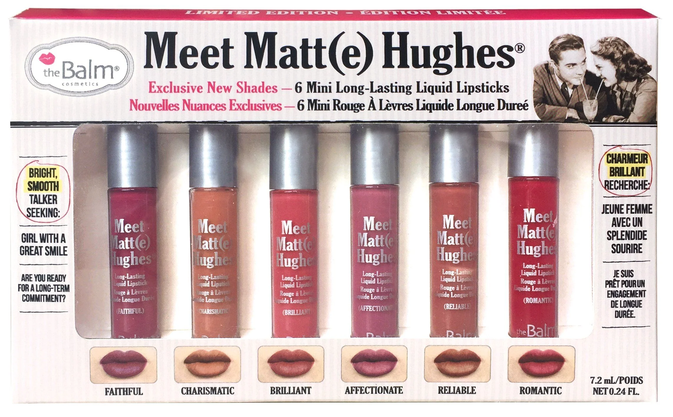 Meet Matt(e) Hughes Matte Liquid Lipstick -Committed-7.4ml