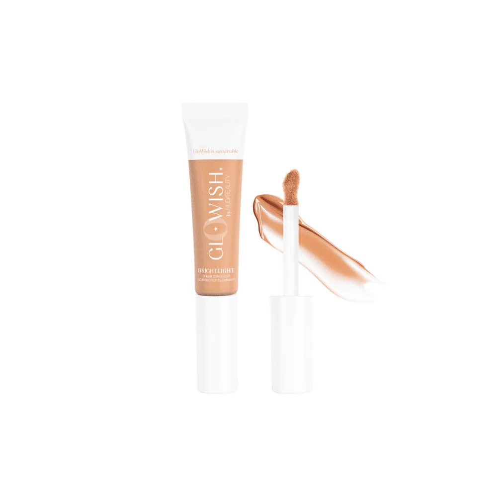 Huda Beauty GloWish Bright Light Sheer Concealer-01 Fair-10.ml - Image 3
