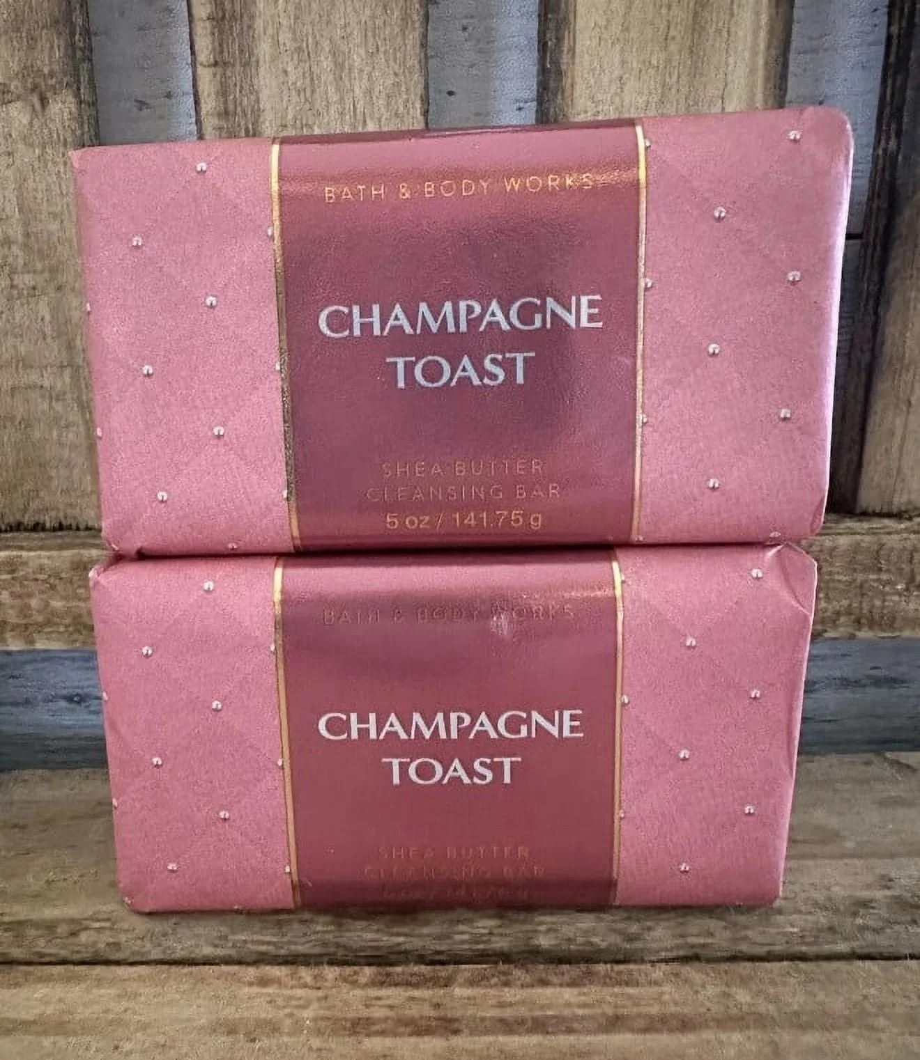 Bath & Body Works Shea Butter Cleansing Bar - Champagne Toast - 141.75g