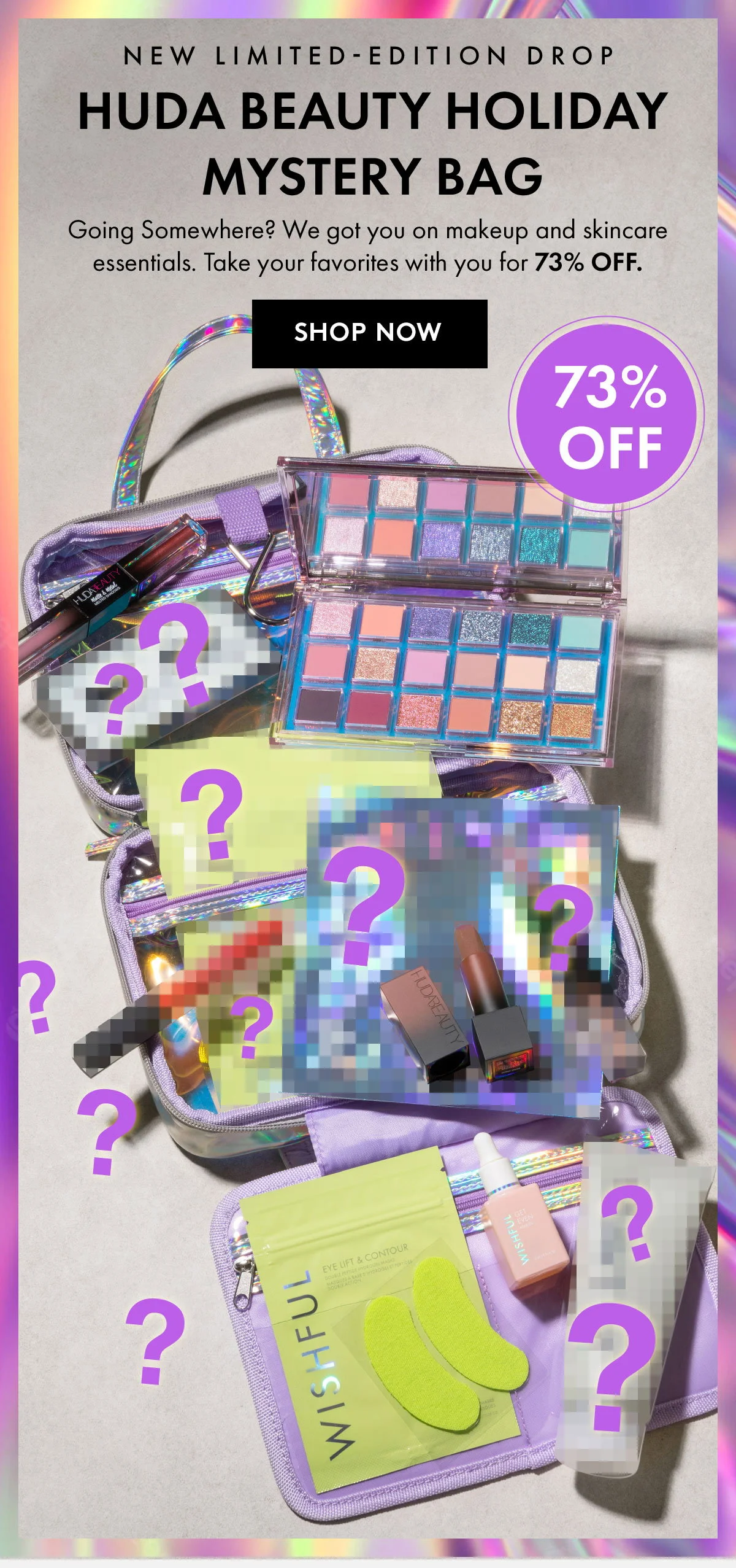 Huda Beauty Holiday Mystery Bag