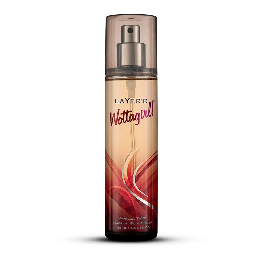 Layer'r Wottagirl Body Spray, Vanilla Twist - 135ml