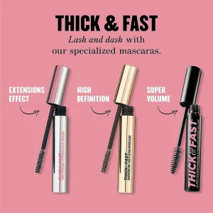 Soap & glory Thick & Fast High Definition Volumising Mascara - Flim Noir
