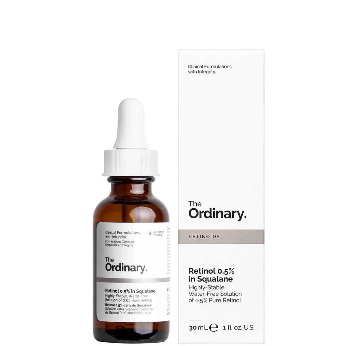 Retinol 0.5% in Squalane - 30ml