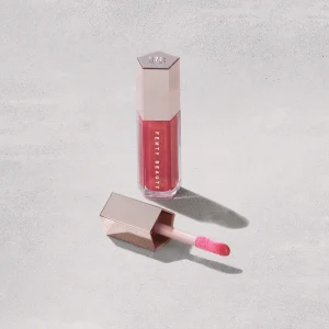 Fenty Beauty GLOSS BOMB UNIVERSAL LIP LUMINIZER + HEAT PLUMPER + CREAM COLOR DRIP - Pink Dragonfly - Full-Size