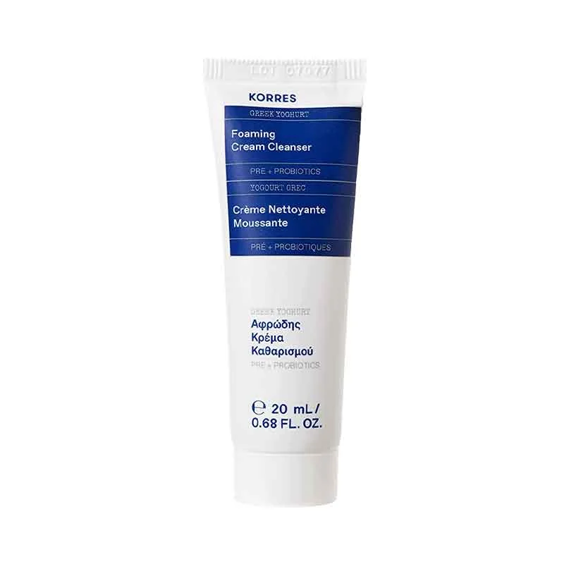 Korres Greek Youghurt Foaming cream Cleanser - 20ml