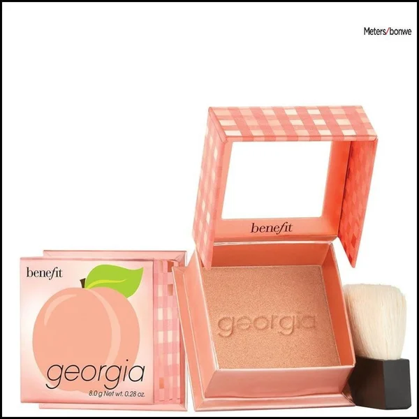 Benefit Georgia Golden Peach Blush Mini - 4.0g - Image 2