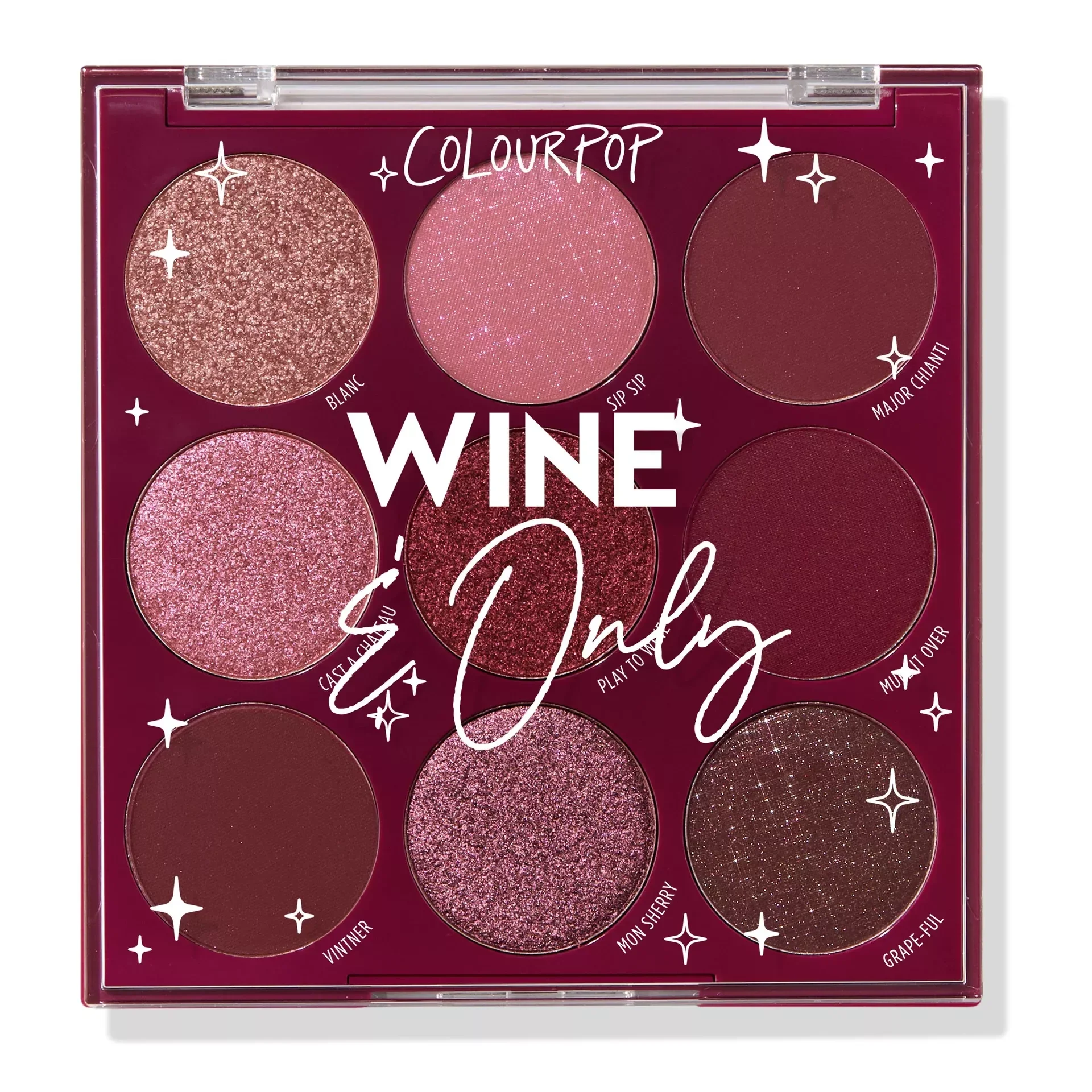ColourPop Pressed powder palette - Wine & only - 9.00g - Image 2
