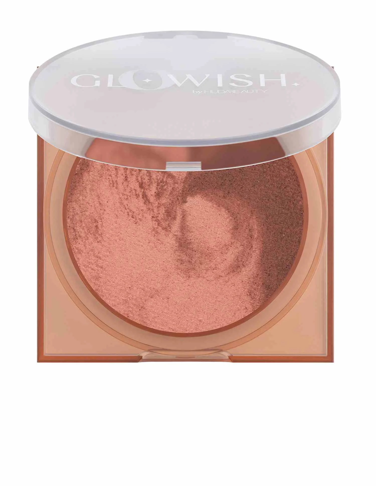 HudaBeauty GloWish Soft Radiance Bronzing Powder - 04 DEEP TAN - Image 2