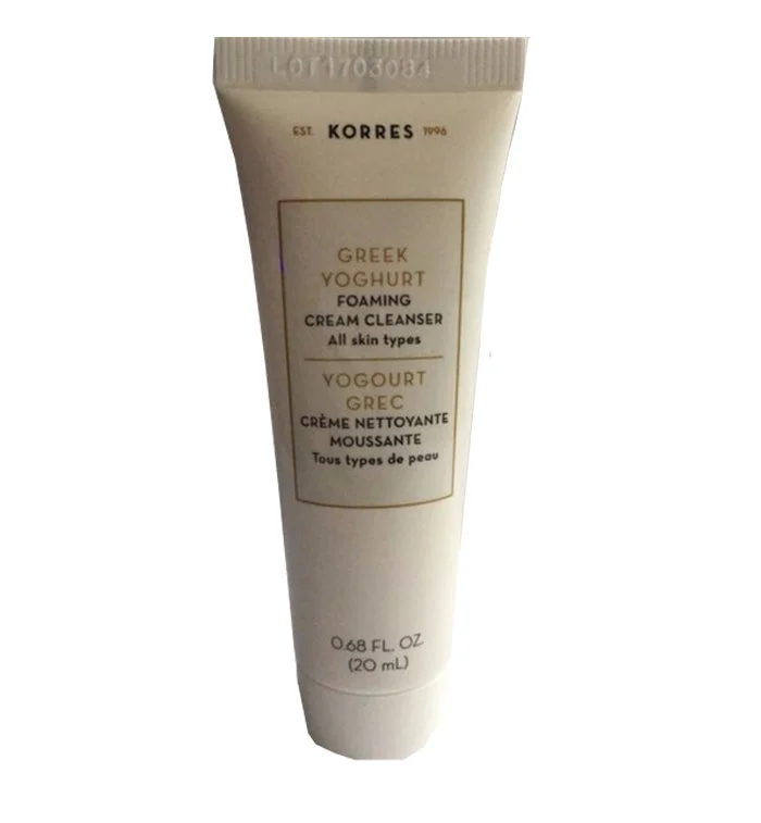 Korres Greek Youghurt Foaming cream Cleanser - 20ml - Image 2