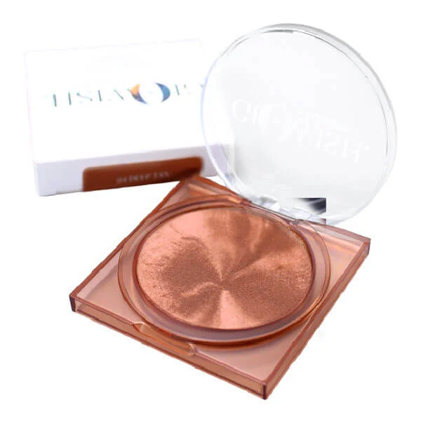 HudaBeauty GloWish Soft Radiance Bronzing Powder - 04 DEEP TAN - Image 3
