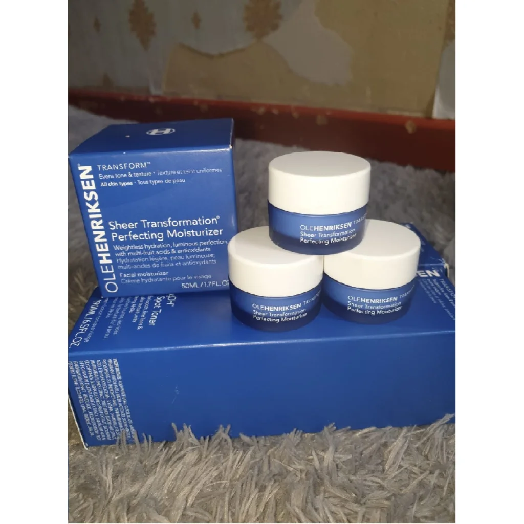 Olehenriksen Sheer Transformation Perfecting Moisturiser - 7ml - Image 4