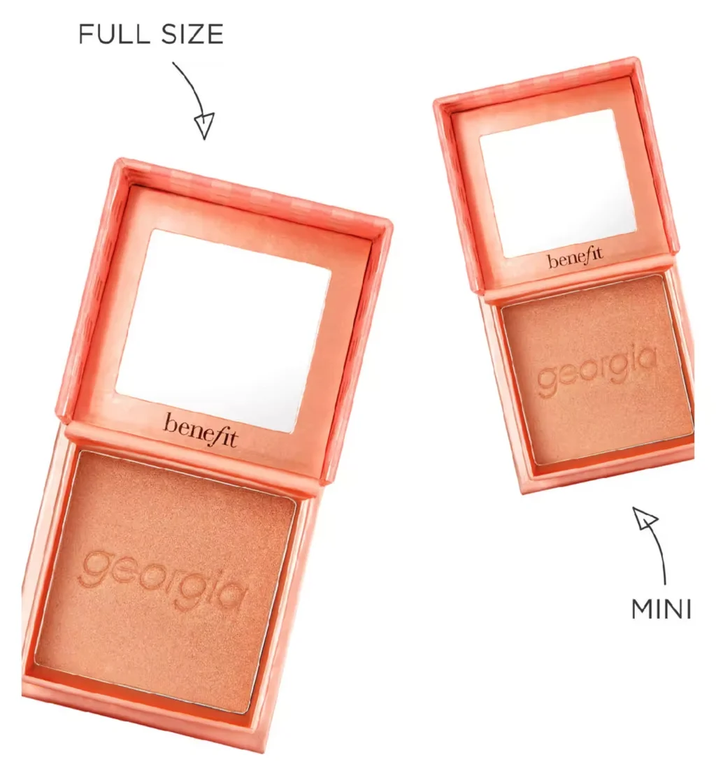 Benefit Georgia Golden Peach Blush Mini - 4.0g - Image 4