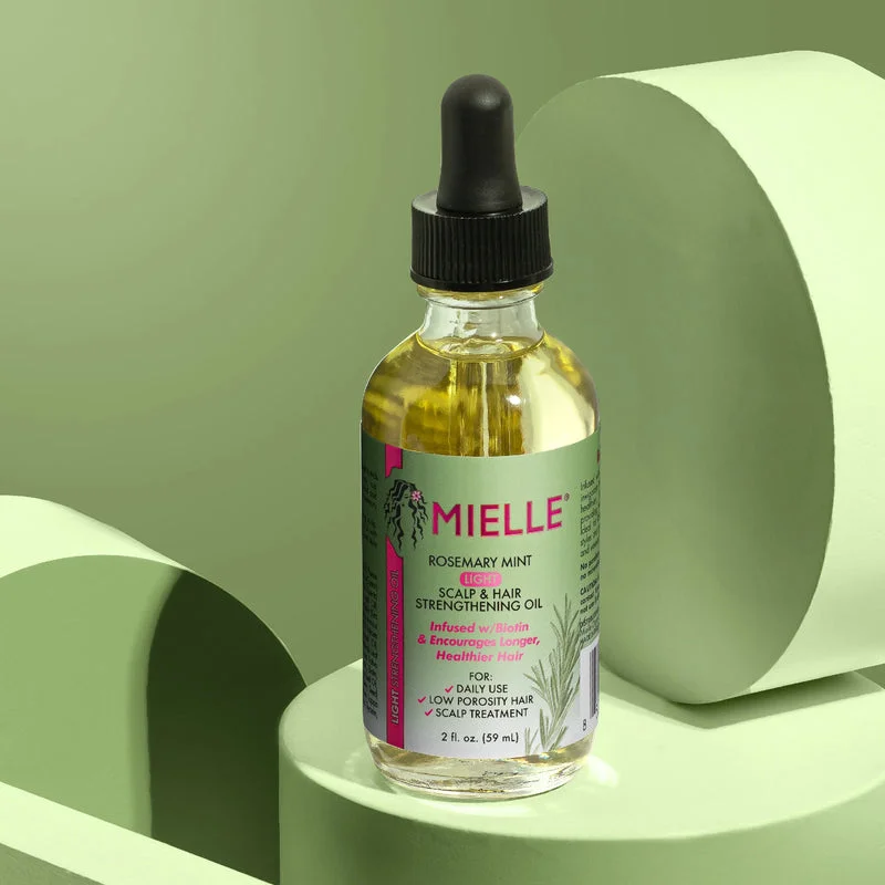 Mielle Organics Rosemary Mint Scalp & Hair Strengthening Oil - 59ml - Image 4