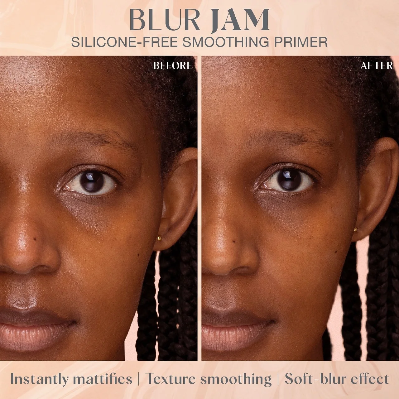 HudaBeauty GloWish Blur Jam Silicone-Free Smoothing Primer - Sample - Image 4